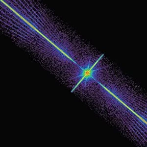 Black hole spectrum, X-ray image