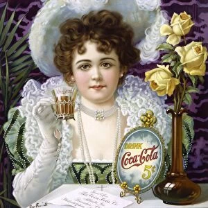 Coca-Cola advert, 1890s C016 / 8823