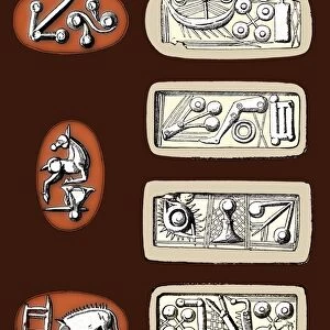 Cretan symbols, 5th to 6th centuries BC