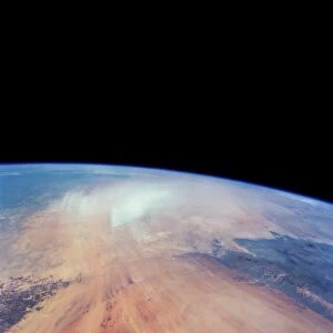 Desert in Chad from space