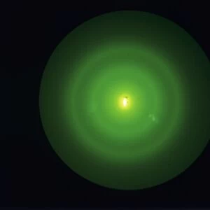 Electron diffraction pattern