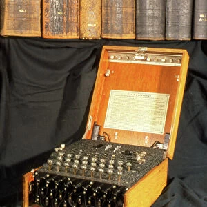Enigma encryption machine used in World War 2