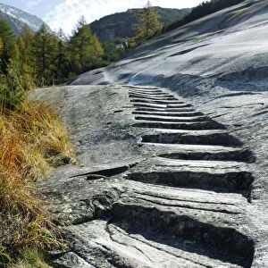 Granite steps, Switzerland C013 / 5039