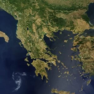 Greece, satellite image C016 / 3876