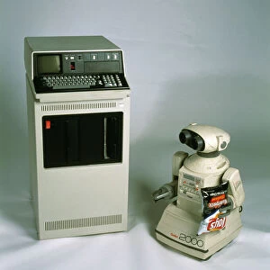 IBM 5110 and Omnibot 2000 robot