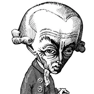 Immanuel Kant, caricature