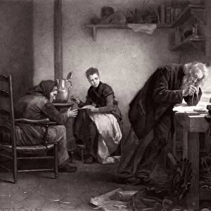 Inventor and family, 19th century