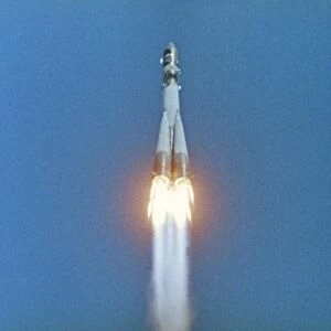 Launch of Vostok 1 spacecraft