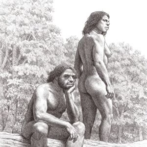 Neanderthal couple
