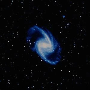 Optical image of the Seyfert galaxy NGC 1365