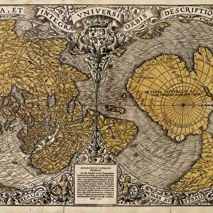 Oronce Fines world map, 1531