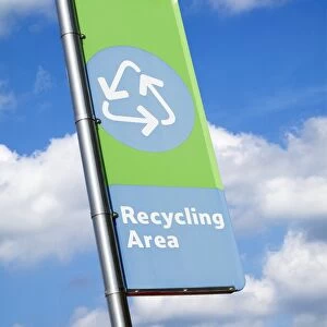 Recycling sign