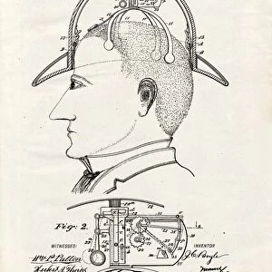 Saluting hat patent, 1896 C024 / 3619