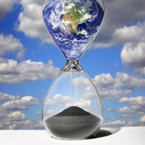 Time running out for the Earth, artwork