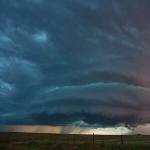 Tornadic supercell thunderstorm, USA