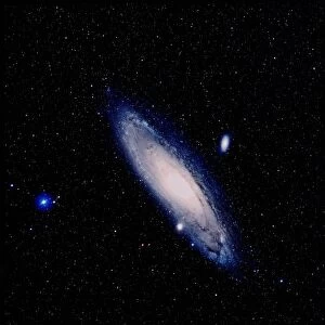 True-colour Palomar image of the Andromeda Galaxy