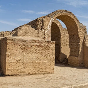 Ancient gate, old Assyrian town of Ashur (Assur), UNESCO World Heritage Site, Iraq