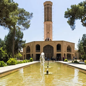 Biggest Wind Tower in the world at Dolat Abad Garden, Yazd, Iran, Middle East