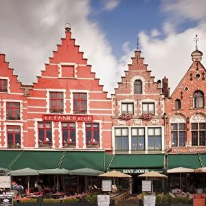 The Markt (Main Market Place), Bruges, Belgium, Europe