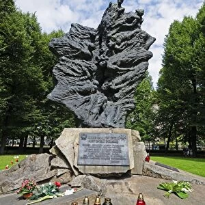 Memorial to people killed by Russia, Poznan, Poland, Europe