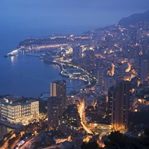 Monaco, Cote d Azur, Mediterranean, Europe
