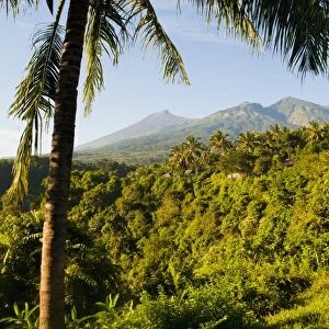 Mount Rinjani Summit, an active volcano on Lombok, Indonesia, Southeast Asia, Asia