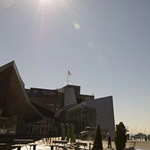 The New England Aquarium by the Waterfront