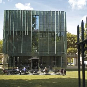 The new extension to Holburne Museum, Bath, Avon, England, United Kingdom, Europe