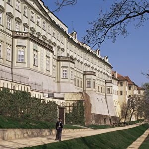 New Palace and Paradise Gardens, Prague Castle, Prague, Czech Republic, Europe