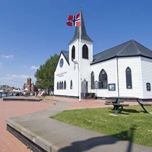 Norwegian Church Arts Centre, formerly Norwegian Sailors church, now an arts centre