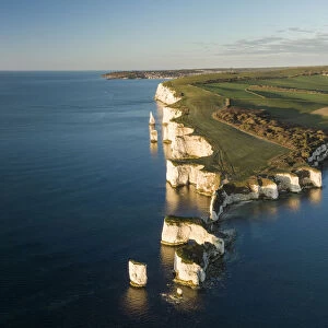 Old Harry Rocks, Jurassic Coast, UNESCO World Heritage Site, Dorset, England