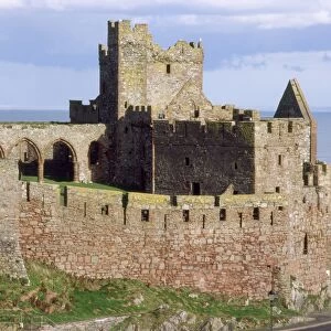 Peel Castle, Isle of Man, Europe