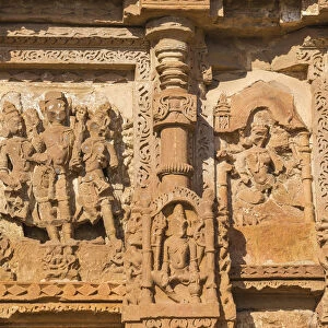 Sasbahu Temple, Gwalior Fort, Gwalior, Madhya Pradesh, India, Asia