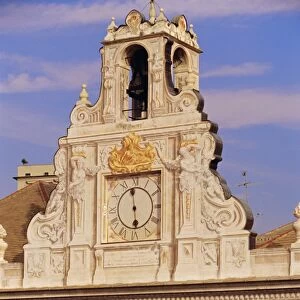 Top section of the Palazzo San Giorgio