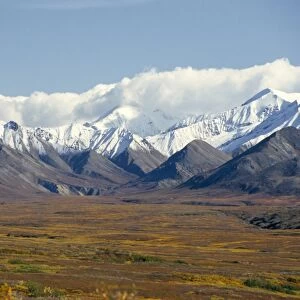 Snowline on Alaska Range