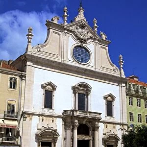 St. Dominics Church, Lisbon, Portugal, South West Europe