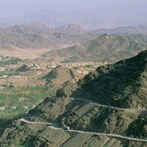 View into Afghanistan from the Khyber Pass