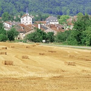 Village where Joan of Arc was born, Domremy-la-Pucelle, Vosges, Lorraine, France, Europe
