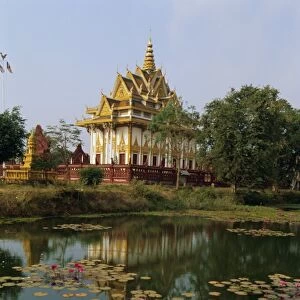 Wat Rakar, Rakar village, Battambang, Cambodia, Indochina, Asia