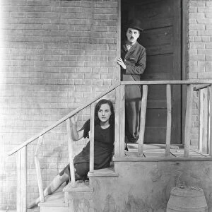 Charlie Chaplin and Paulette Goddard in Modern Times (1936)