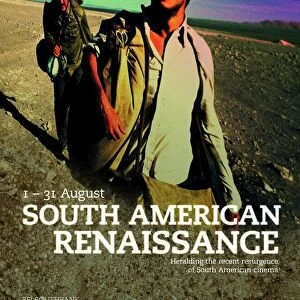Poster for South American Renaissance Season at BFI Southbank (1 - 31 August 2010)