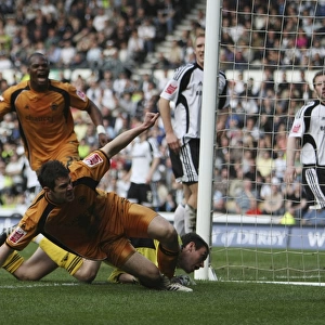 Wolves Matthew Jarvis Scores Stunning Second Goal: Derby County Stunned in Championship (2009)