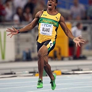 Yohan Blake wins 100m gold at the 2011 World Championships