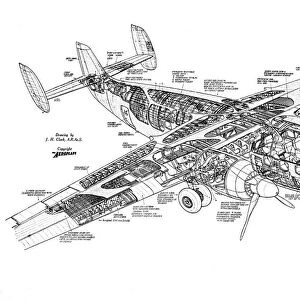 Civil Aviation 1903-1948 Cutaways