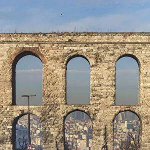Aqueduct of emperor Valens (368), Valens Su Kemeri, Istanbul, Turkey