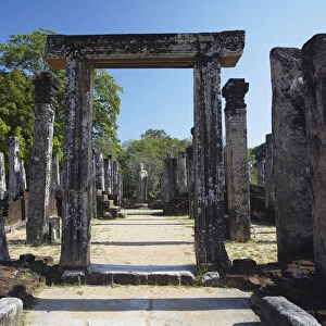 Atadage, Quadrangle, Polonnaruwa (UNESCO World Heritage Site), North Central Province