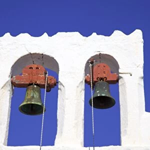 Bell Tower, Chora, Patmos, Dodecanese, Greek Islands, Greece, Europe