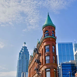 Canada, Ontario, Toronto, Flatiron Building, officially Gooderham Building, Brookfield