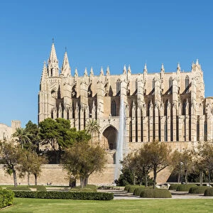 The Cathedral of Santa Maria of Palma or Catedral de Santa Maria de Palma de Mallorca
