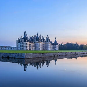Chateau Chambord, UNESCO World Heritage Site, Loire valley, Loir et Cher, Centre, France